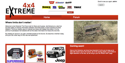 Link to 4x4 Extreme website